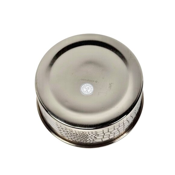 NWT GODINGER Square Silver Tray Wine Caddy Bottle Holder Snake Pattern Dining - Picture 11 of 14